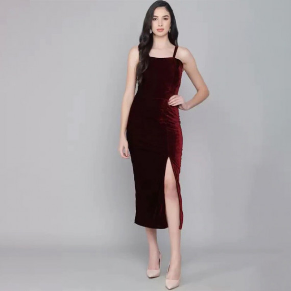https://zestystyles.in/products/maroon-velvet-sheath-midi-dress