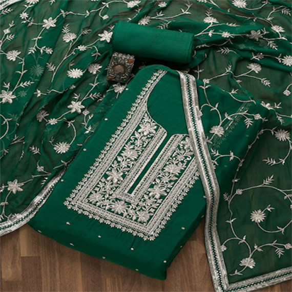https://zestystyles.in/products/green-silver-toned-embroidered-unstitched-dress-material