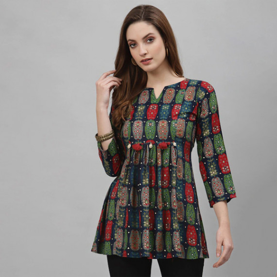 https://zestystyles.in/products/blue-green-viscose-rayon-printed-tunic