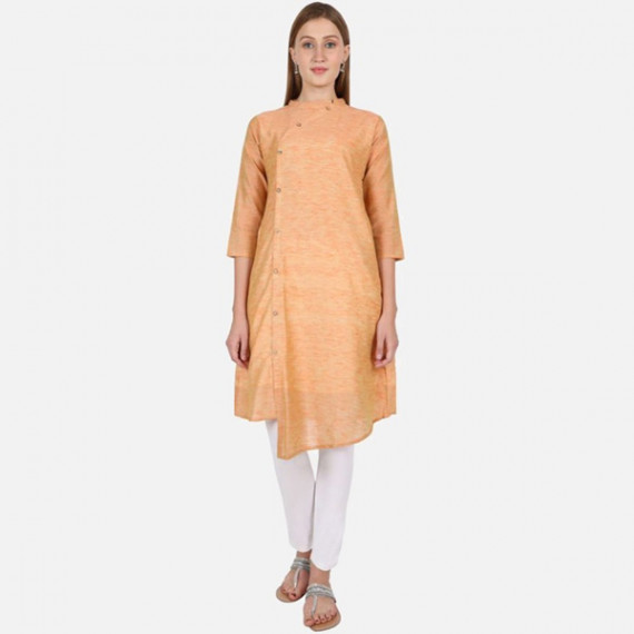 https://zestystyles.in/products/women-orange-solid-a-line-cotton-kurta