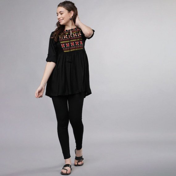 https://zestystyles.in/products/women-black-solid-tunic