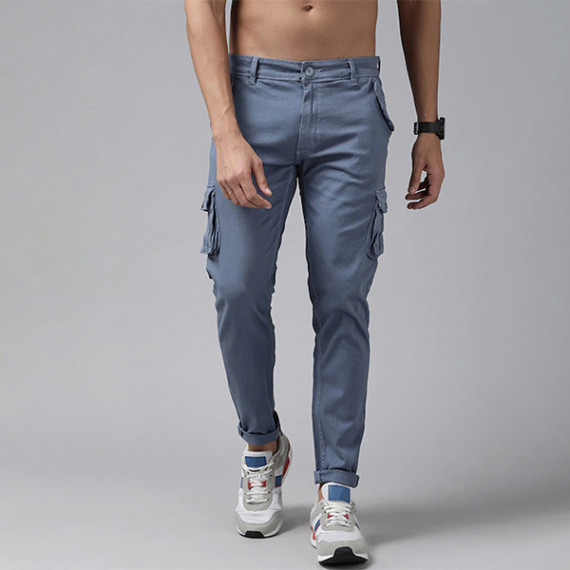 https://zestystyles.in/products/men-blue-solid-cargo-trousers