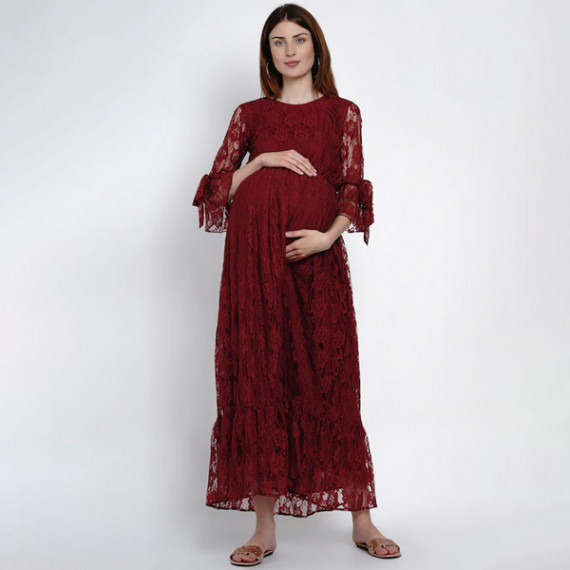 https://zestystyles.in/products/women-maroon-maternity-self-design-maxi-dress