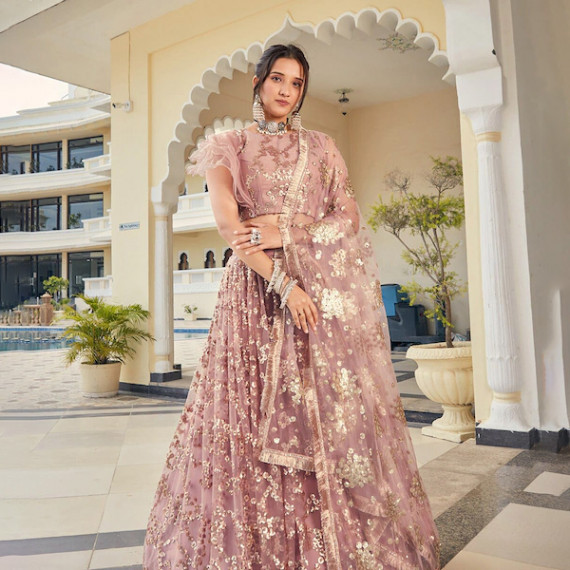 https://zestystyles.in/products/peach-coloured-gold-toned-embellished-sequinned-semi-stitched-lehenga-unstitched-blouse-with
