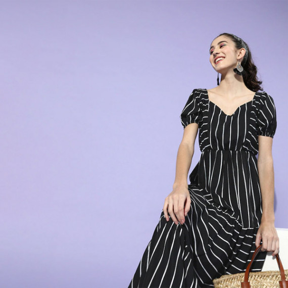 https://zestystyles.in/products/black-white-striped-crepe-maxi-dress