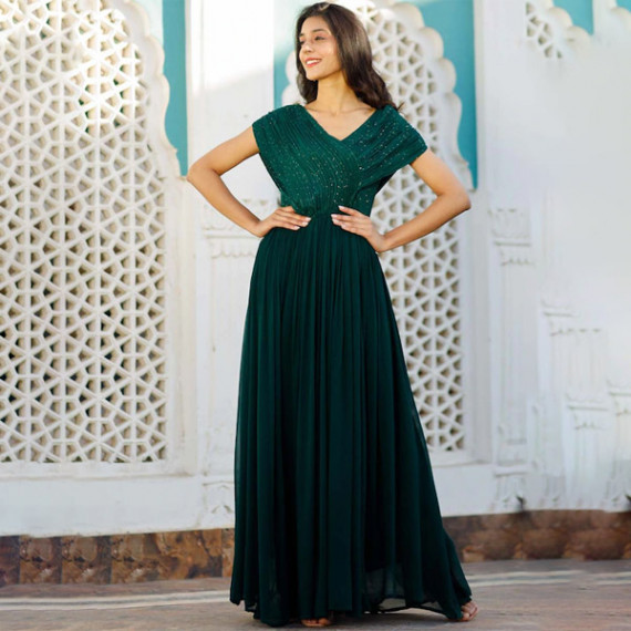 https://zestystyles.in/products/green-embellished-maxi-dress